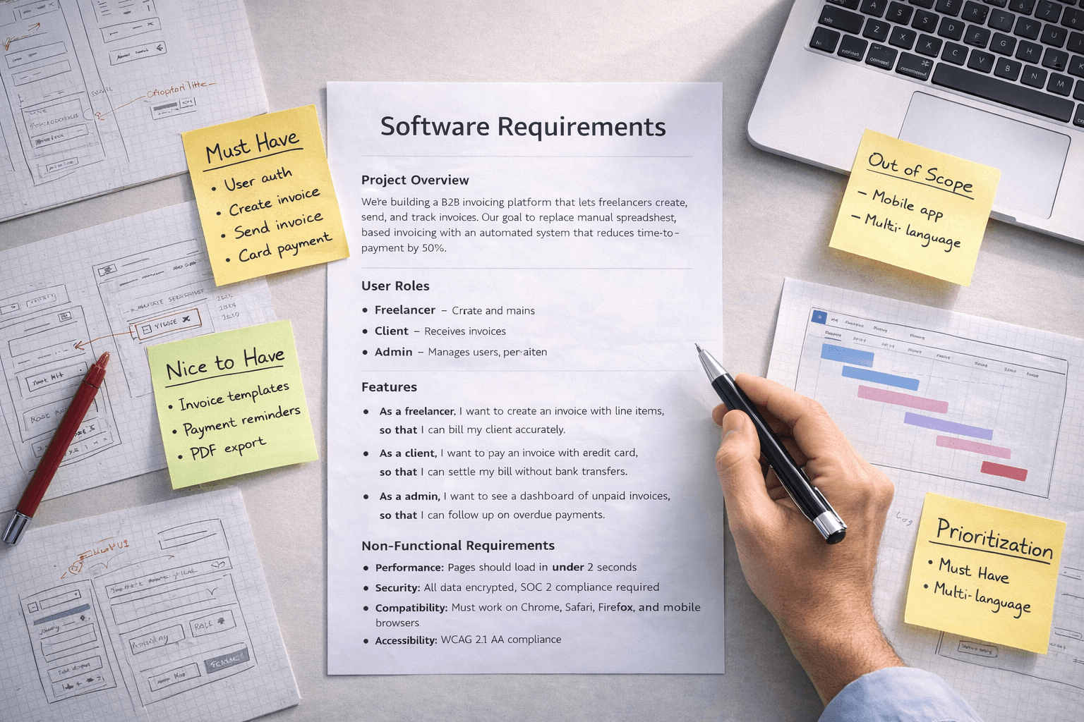 How to Write a Software Requirements Document That Developers Actually Understand